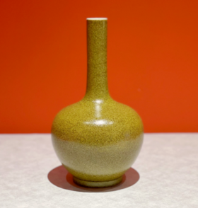 茶叶沫长颈瓶