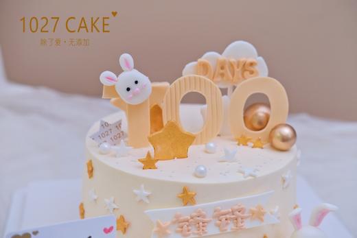 1027CAKE | 翻糖装饰  百天 兔兔 商品图3