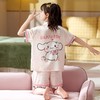 新款儿童睡衣夏季冰丝薄款卡通中大童女孩夏天丝绸女童家居服套装 商品缩略图1