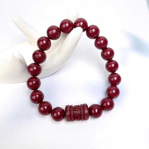 40258朱砂单圈手串10mm 商品图0