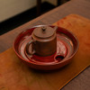 【小盟壶承】【红柚子】陶瓷干泡台 直径19cm 高5.4cm 商品缩略图2