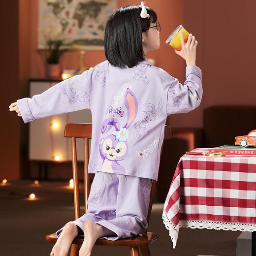 女童睡衣春秋季长袖纯棉薄款女孩卡通可爱大童宝宝儿童家居服套装 商品图2