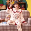 儿童睡衣新款女童春秋纯棉长袖薄款套装小女孩公主洋气大童家居服 商品缩略图0