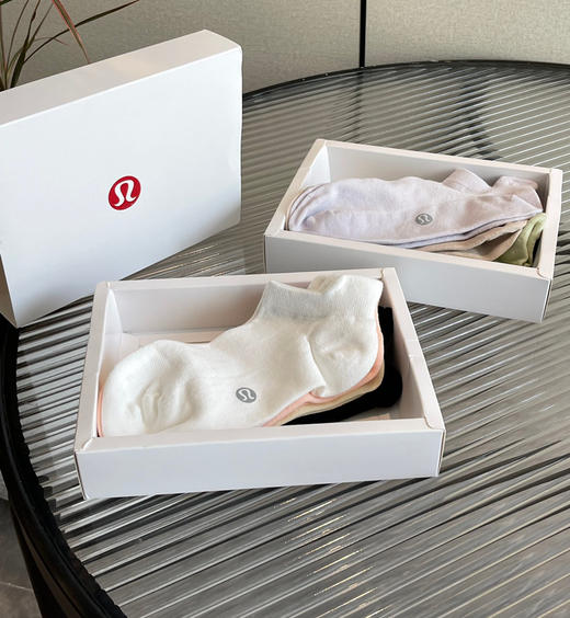 lu运动短袜4双盒装0802 商品图1