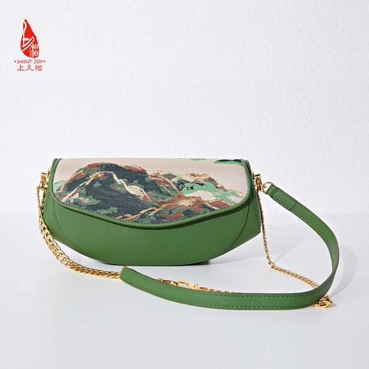 SAINTJOY/上久楷 宋锦斜背包 锦绣山河 BWS23B0201 商品图8