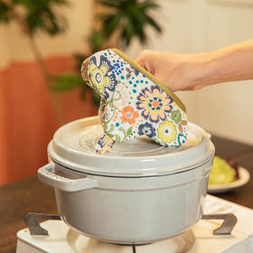 花瓣隔热垫厨房隔热手套高温防烫