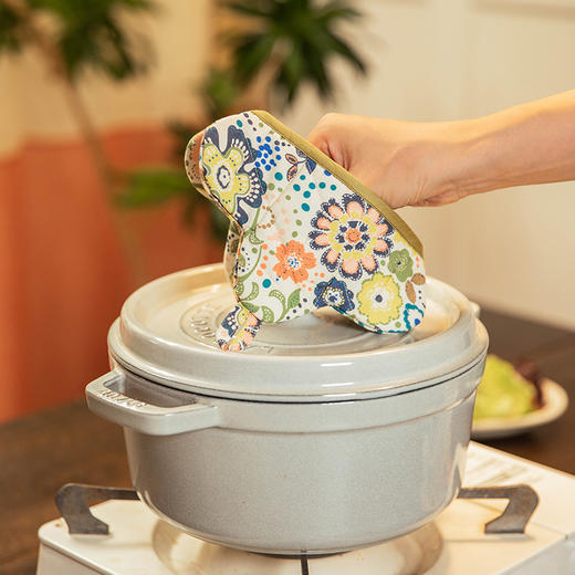 花瓣隔热垫厨房隔热手套高温防烫 商品图0