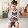 莫代尔儿童睡衣夏季薄款男童家居服套装大童夏天小男孩短袖空调服 商品缩略图3