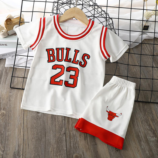 【捡漏价49.9元2套】新款儿童篮球服套装，轻盈透气，洋气薄款速干，夏日必备！男孩女孩都能穿，增添洋气篮球元素，打造时尚宝贝。sh 商品图9