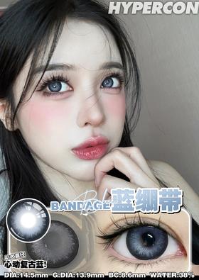 BANDAGE蓝绷带14.5mm 着色13.9mm【瞳孔偏大可能会挡视线，介意慎拍】