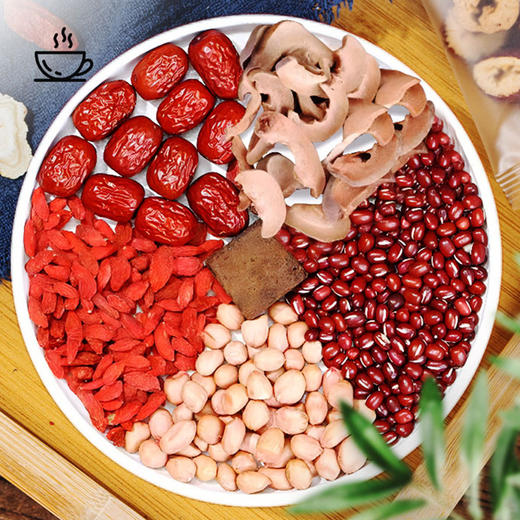 北京同仁堂五红汤 红枣红豆红衣花生免熬煮即食冲饮净含量155g 商品图1