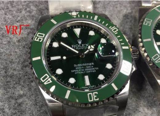 VR厂劳力士绿水鬼对比N厂劳力士绿水鬼差距在哪？复刻手表一比一手表n厂c厂zf厂vs厂clean厂 商品图6