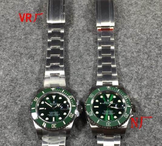VR厂劳力士绿水鬼对比N厂劳力士绿水鬼差距在哪？