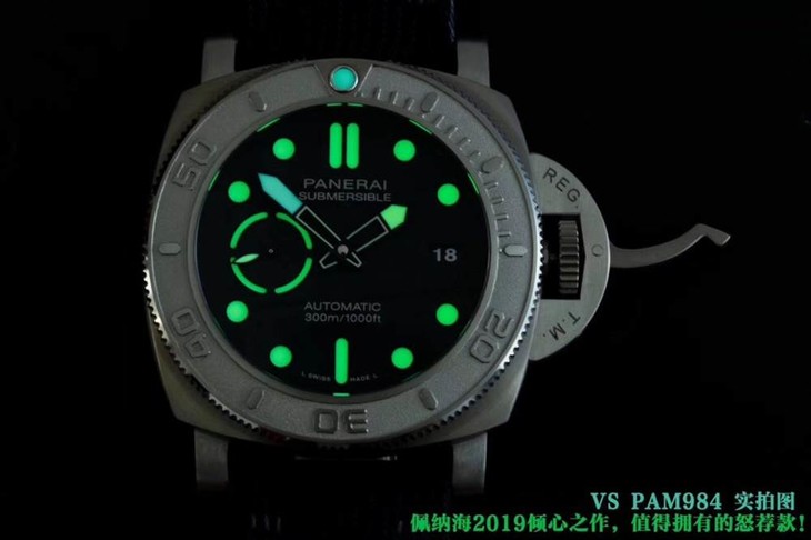 VS厂沛纳海PAM984-潜行系列「钛金属」47毫米沛纳海评测