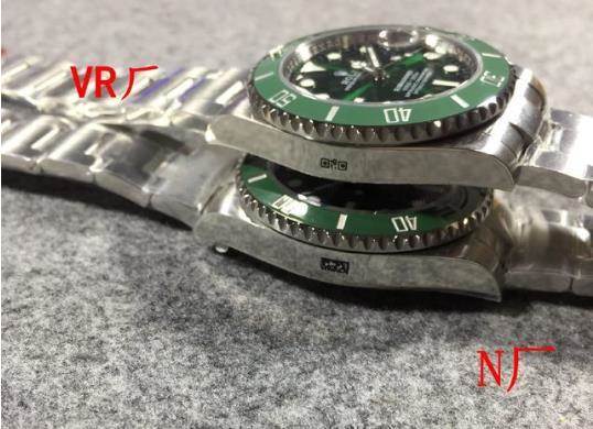 VR厂劳力士绿水鬼对比N厂劳力士绿水鬼差距在哪？