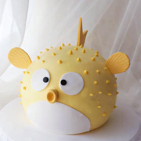 生日蛋糕 嘟嘟河豚