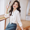 长袖白衬衫女初秋感气质职业面试套装公务员服装教师穿搭衬衣XZ-YZH6608 商品缩略图2