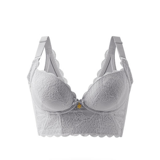 【特价39元1件】软钢圈透气聚拢调整文胸——1223102 商品图2