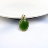18K碧玉吊坠-包边蛋面 商品缩略图0