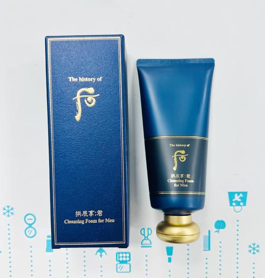 WHOO拱辰享男士洗面乳180ml 22版（490602） 商品图0