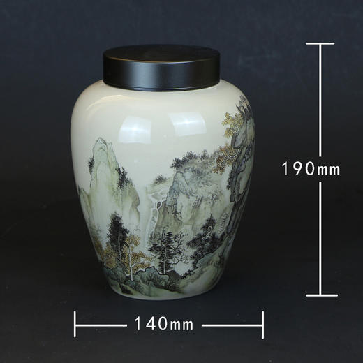 山川竹盒【通版•大单瓷罐】158元一套/共5套 商品图4