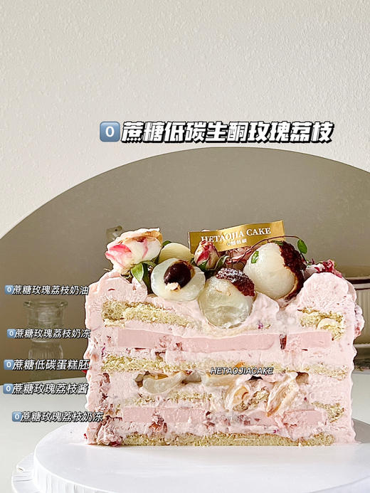 0⃣️蔗糖低碳生酮玫瑰荔枝 商品图1