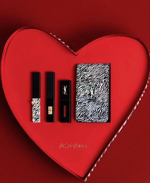 圣罗兰七夕斑马口红唇釉三件套 商品图0