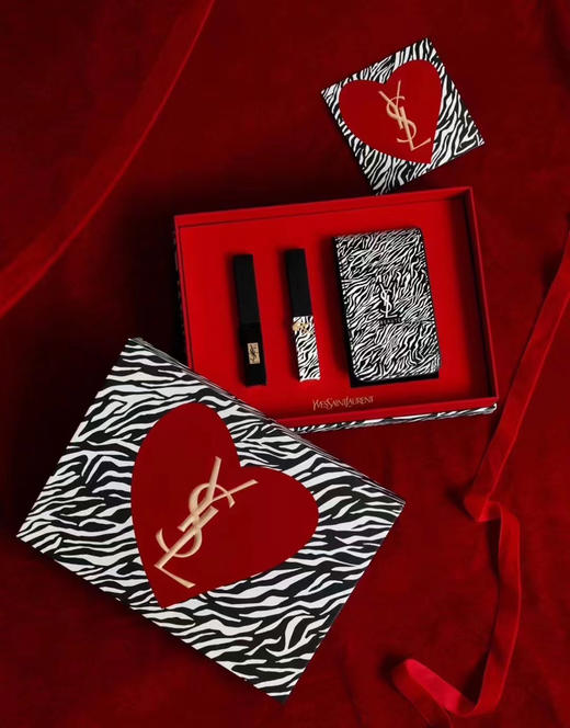 圣罗兰七夕斑马口红两件套 商品图0