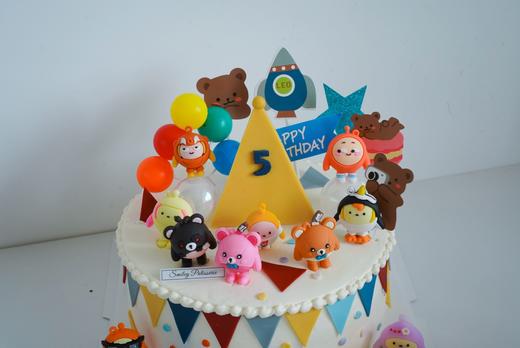 主题奶油蛋糕 | 鲜果原味奶油 - 蛋仔party 商品图1