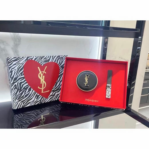 Ysl圣罗兰七夕斑马气垫+口红 商品图0