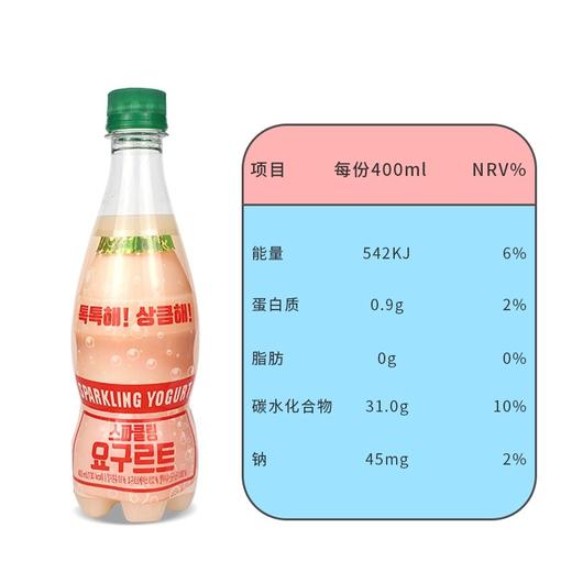 养乐多味汽水400ml 商品图2