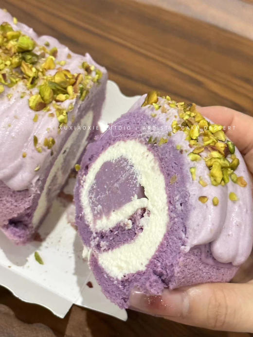 养生蛋糕卷「相芋」| 海盐芝士奶油与紫香芋泥，口感炸裂！ 商品图0