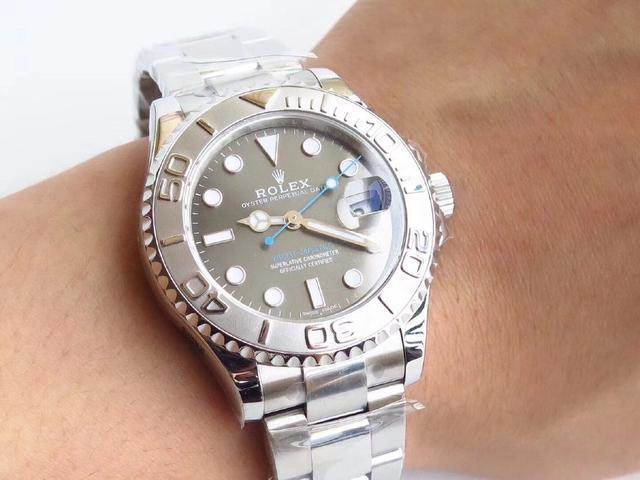 AR厂劳力士37毫米灰游艇268622复刻表还有什么瑕疵?会一眼假吗?