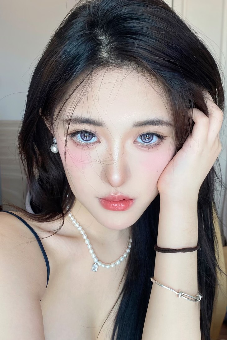 CLAIRECOLOR美瞳 年抛隐形眼镜 糖芋小宝 14.5mm 1副/2片 左右度数可不同-VVCON美瞳商城22