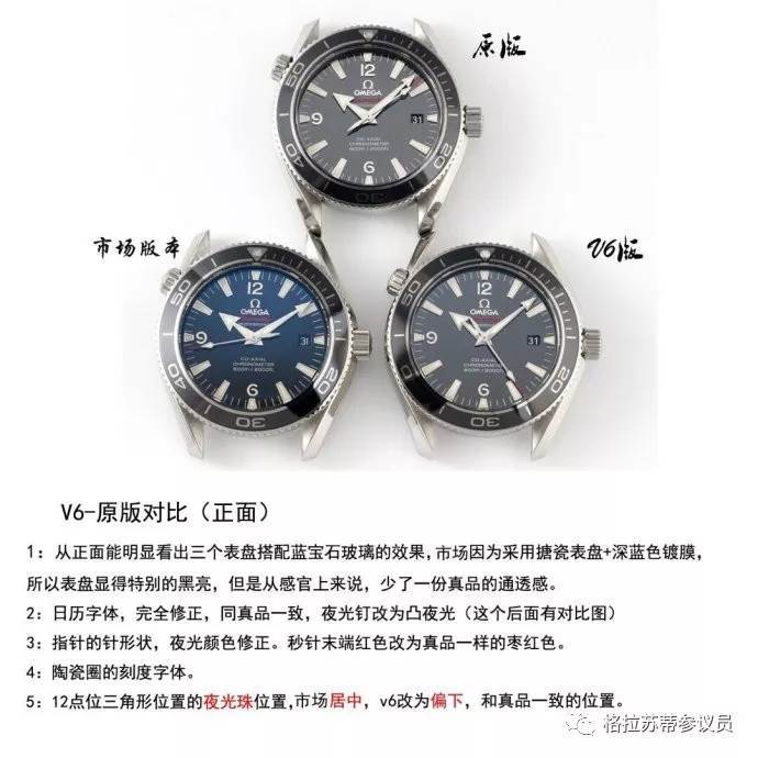N厂欧米茄1948液态金属V6版对比正品还会一眼假吗?