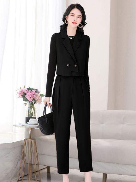 气质时尚潮流，修身显瘦哈伦裤三件套装裤HR-ODFN2279 商品图2