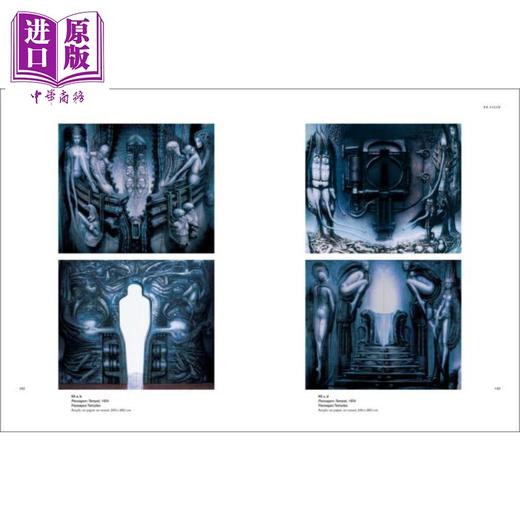 【中商原版】HR Giger:  The Oeuvre Before Alien 进口艺术 汉斯鲁道夫吉格尔：《异形》之前的作品 1961–1976 商品图2