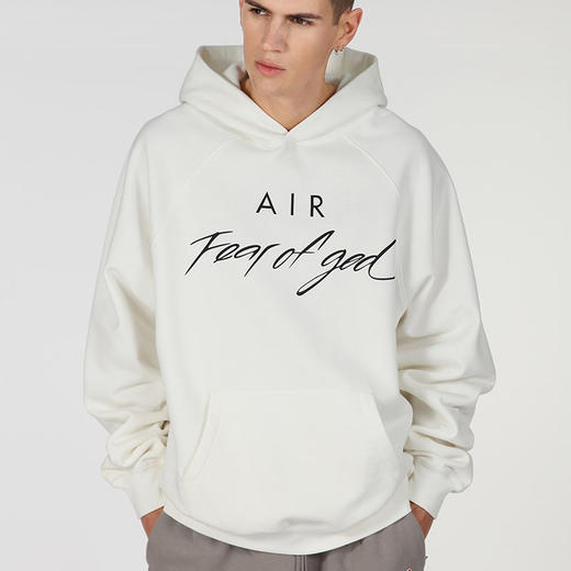 FG 潮牌宽松款 AIR双面针织 连帽套头卫衣/帽衫 Z-10963 商品图0