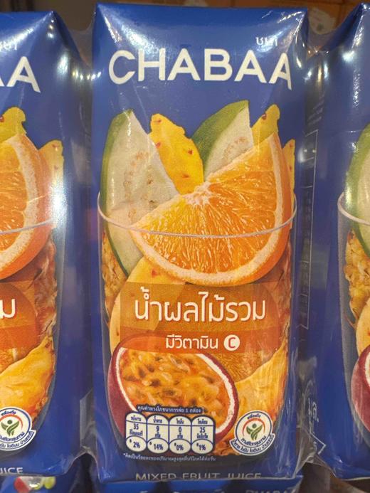恰芭混合水果果汁饮料180ml 商品图2