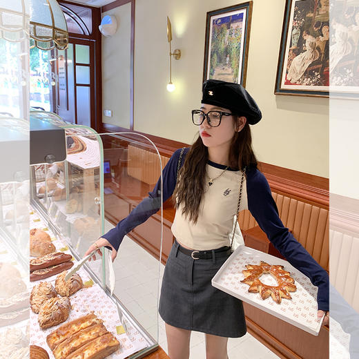 <曾小咸推荐>【灰色童话】灰色短裙 商品图1