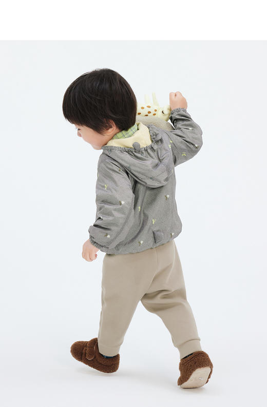 jnby  23年秋款  轻便短款风衣  YN8910510 商品图6