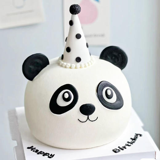 生日蛋糕 快乐熊猫 商品图0