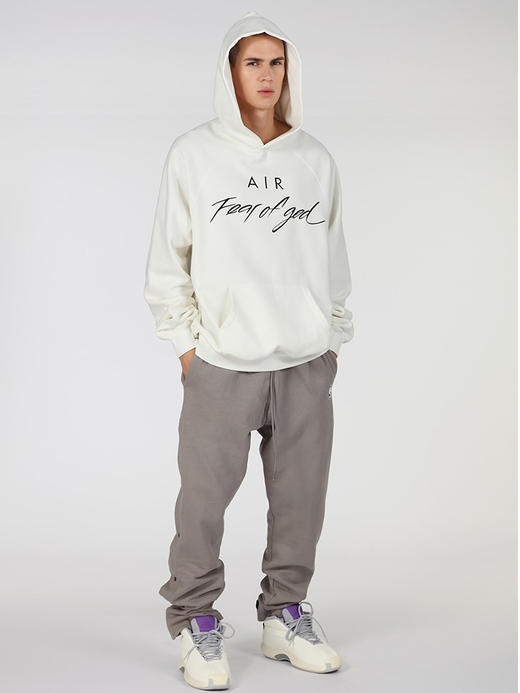 FG 潮牌宽松款 AIR双面针织 连帽套头卫衣/帽衫 Z-10963 商品图2