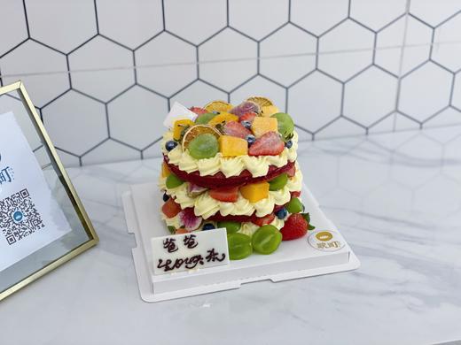 满满水果红丝绒裸蛋糕 商品图3
