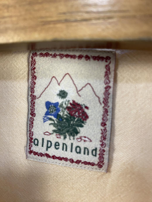 90年代 Vintage ALPENLAND 奥地利 蒂罗尔长袖衫 _DRRL(XL) 商品图2
