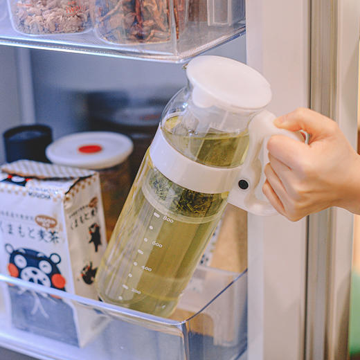 iwaki日本怡万家玻璃密封冷水壶耐高温防炸裂果汁杯夏季冷水壶 商品图3