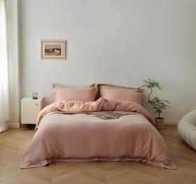 纯棉四件套老粗布三层纱