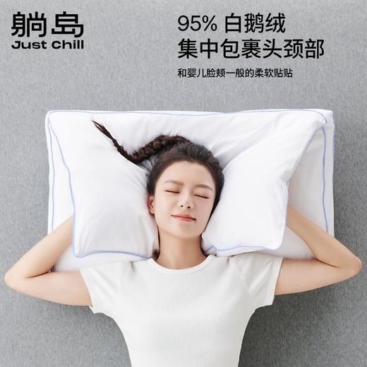躺岛高效分区羽绒枕 商品图2