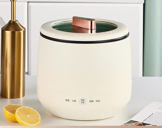 【元气小饭煲！多功能小型电饭煲】 宿舍家用煮粥煲汤电煮锅，不粘锅迷你电饭煲。一锅多用，轻松烹饪， 智能控温技术，自动保温，可拆卸内胆设计，方便清洗，解决了忙碌生活中的饮食问题。健康 商品图4