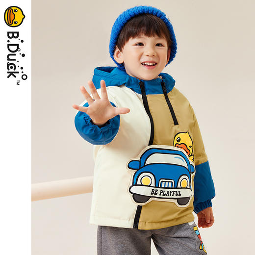 B.DUCK小黄鸭童装冬季男童羽绒服90-130 BF5416063 商品图2